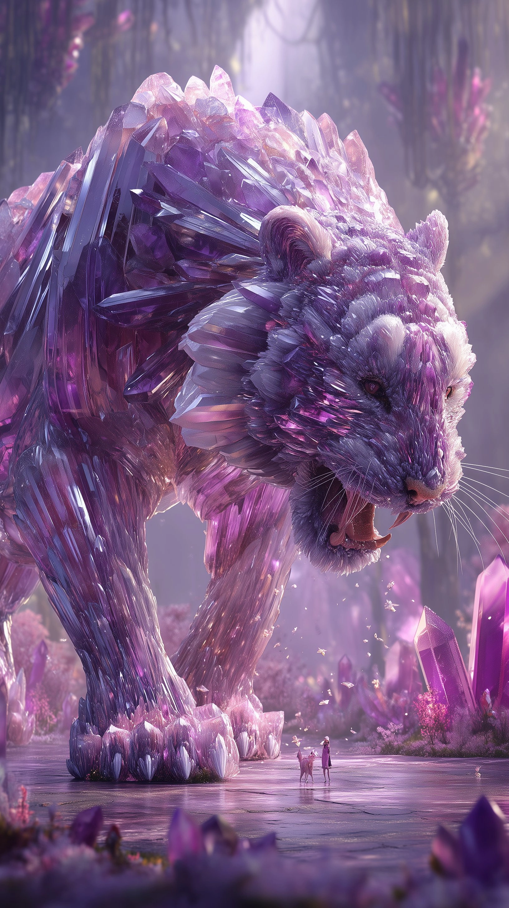 Amethyst Crystal Guardian