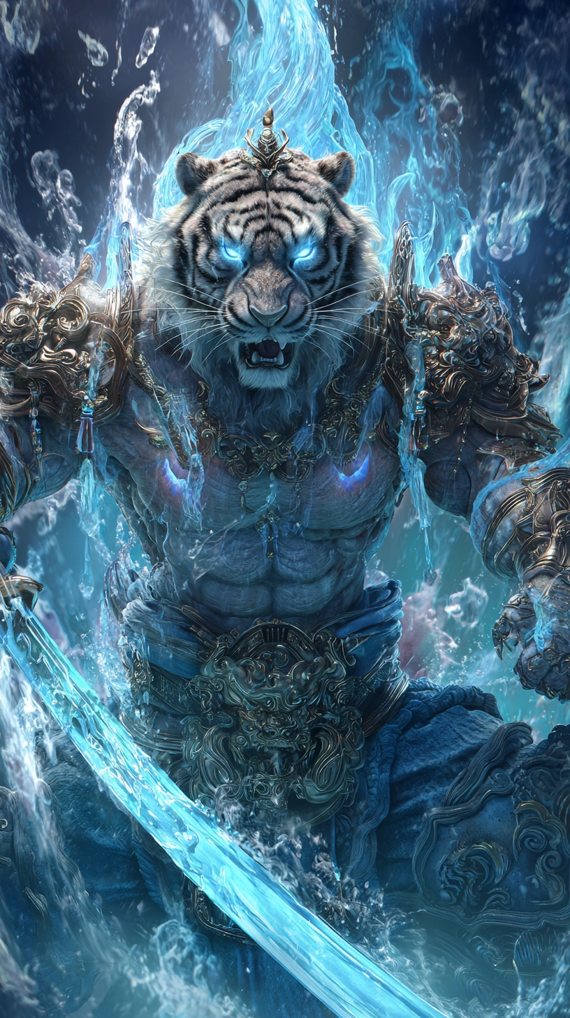 Azure Tiger Guardian
