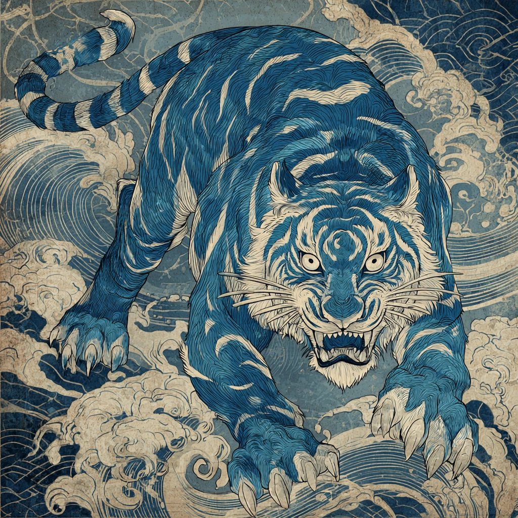 Azure Wave Tiger