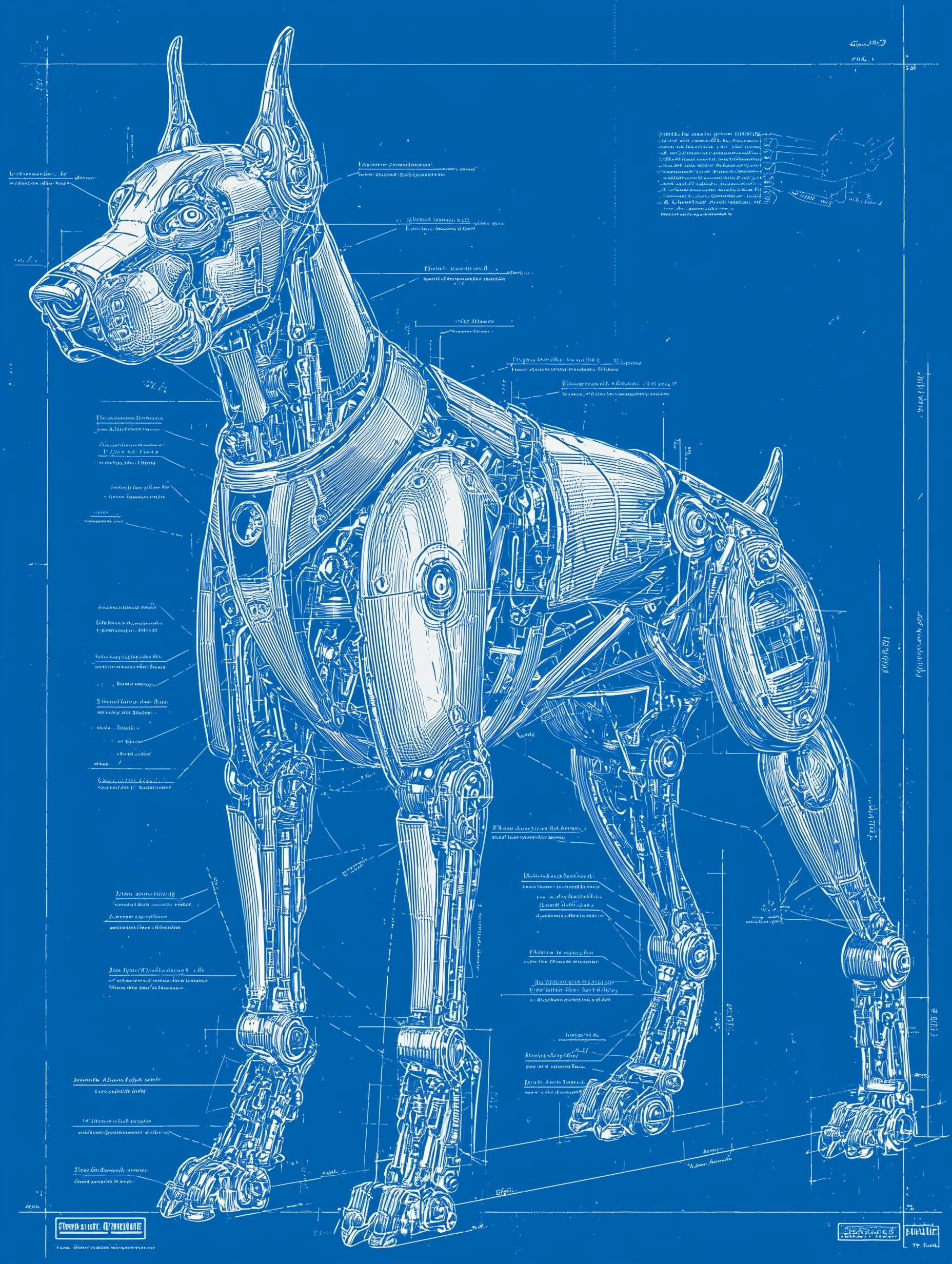 Cybernetic Canine Blueprint