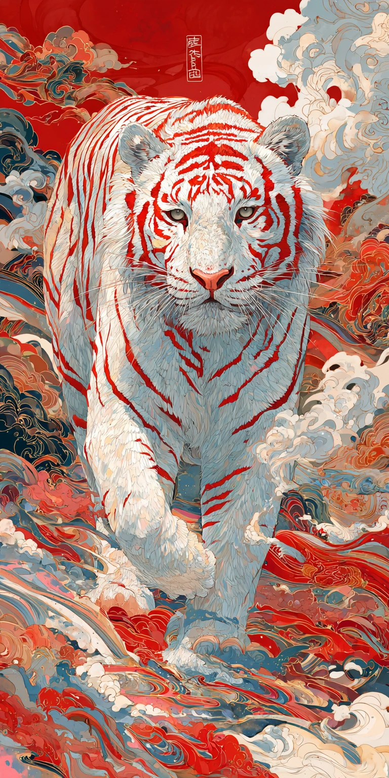 Celestial Red-Striped Tiger