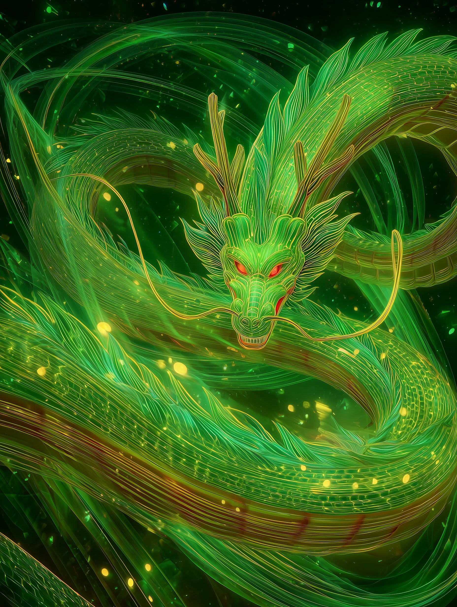 Emerald Dragon Aura