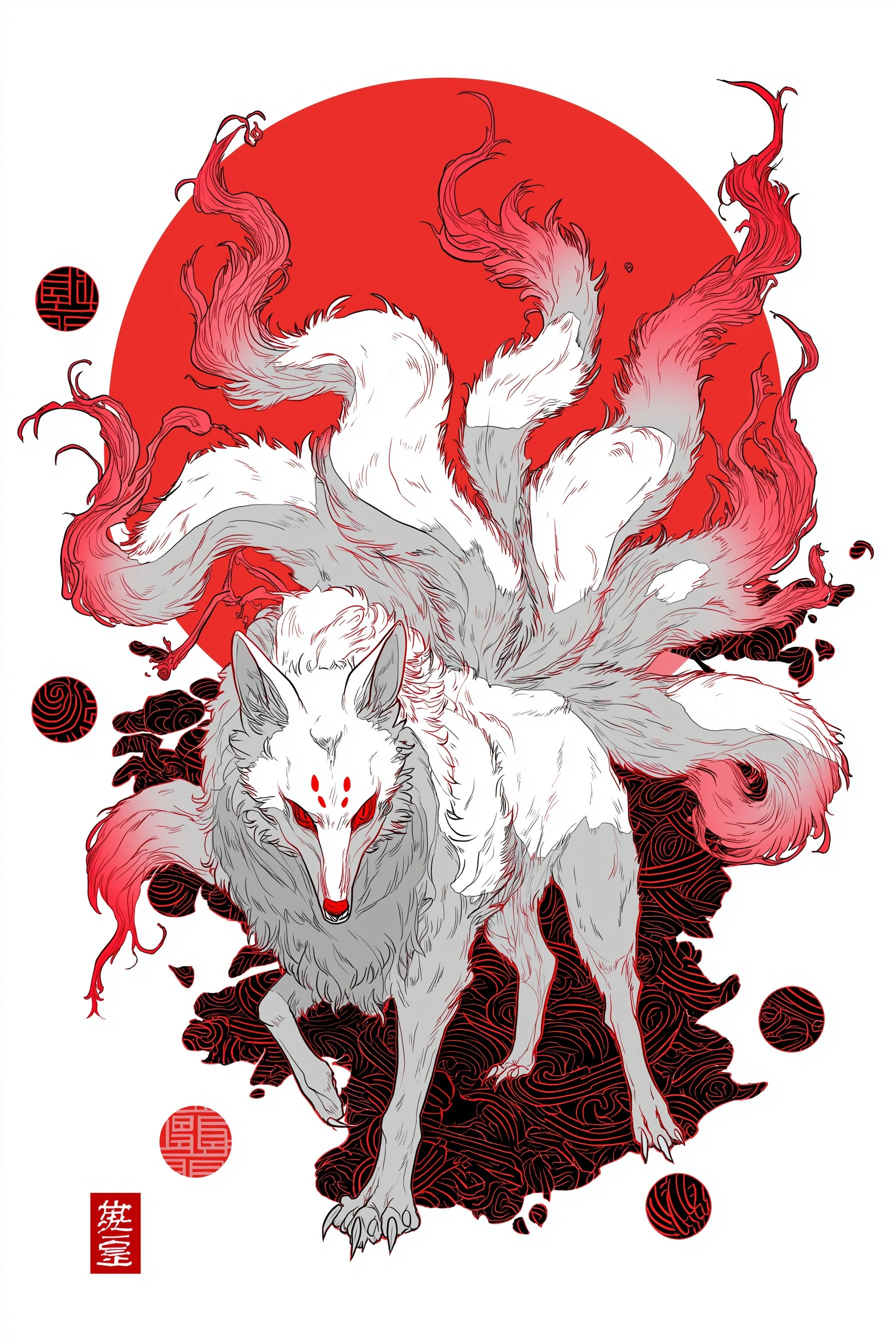 Nine-Tailed Spirit Fox