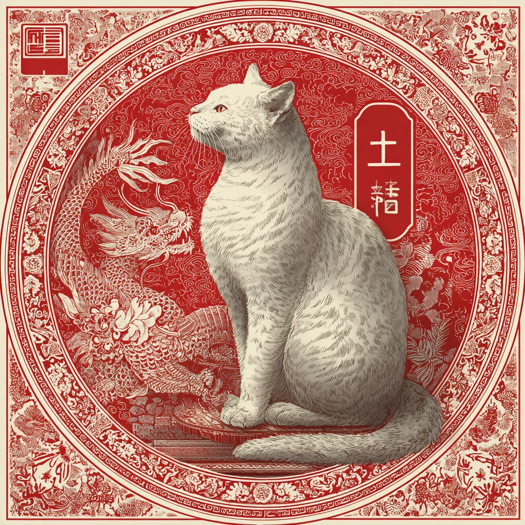 Ornate Feline Spirit