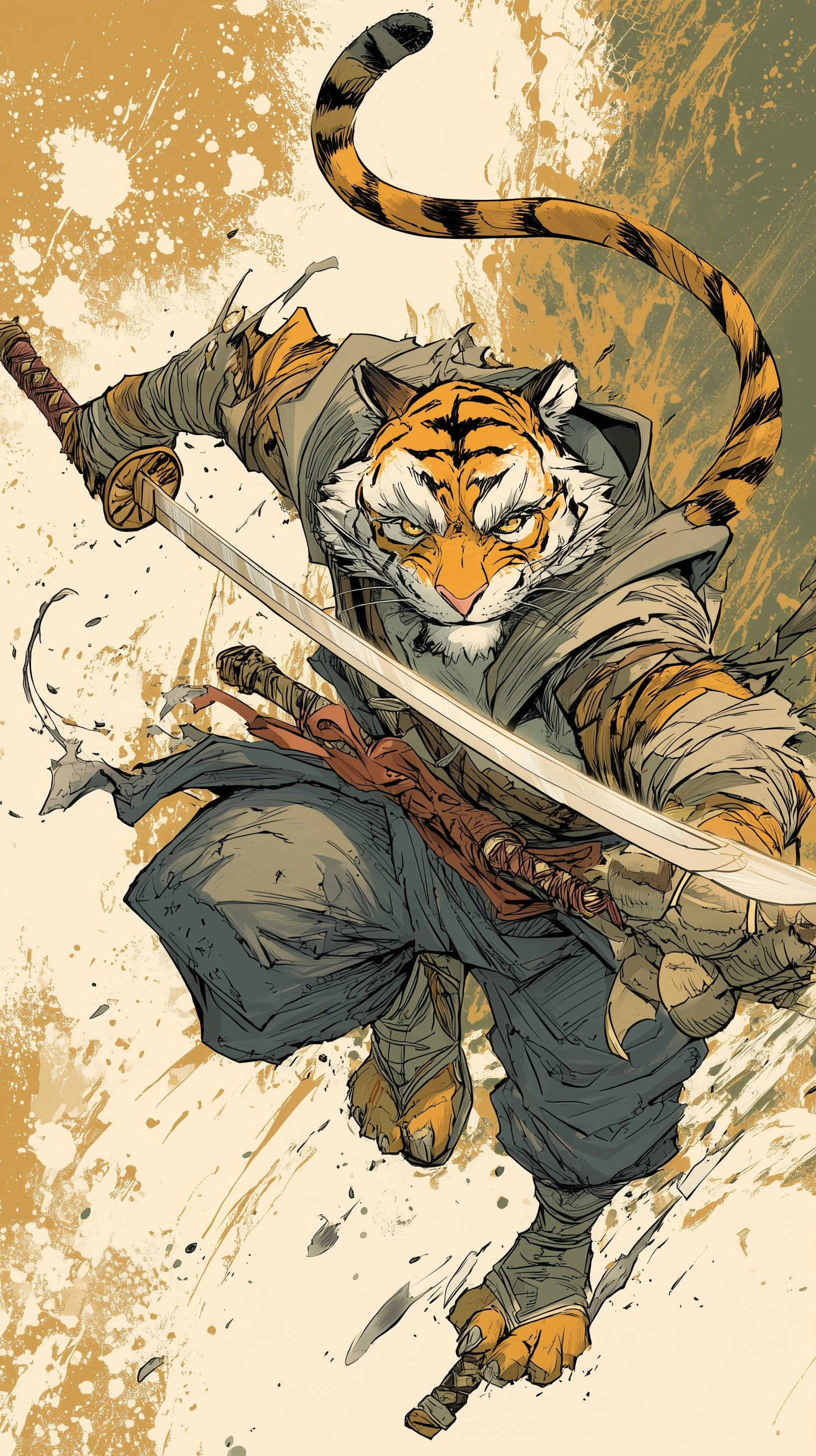 Tiger Blade Warrior