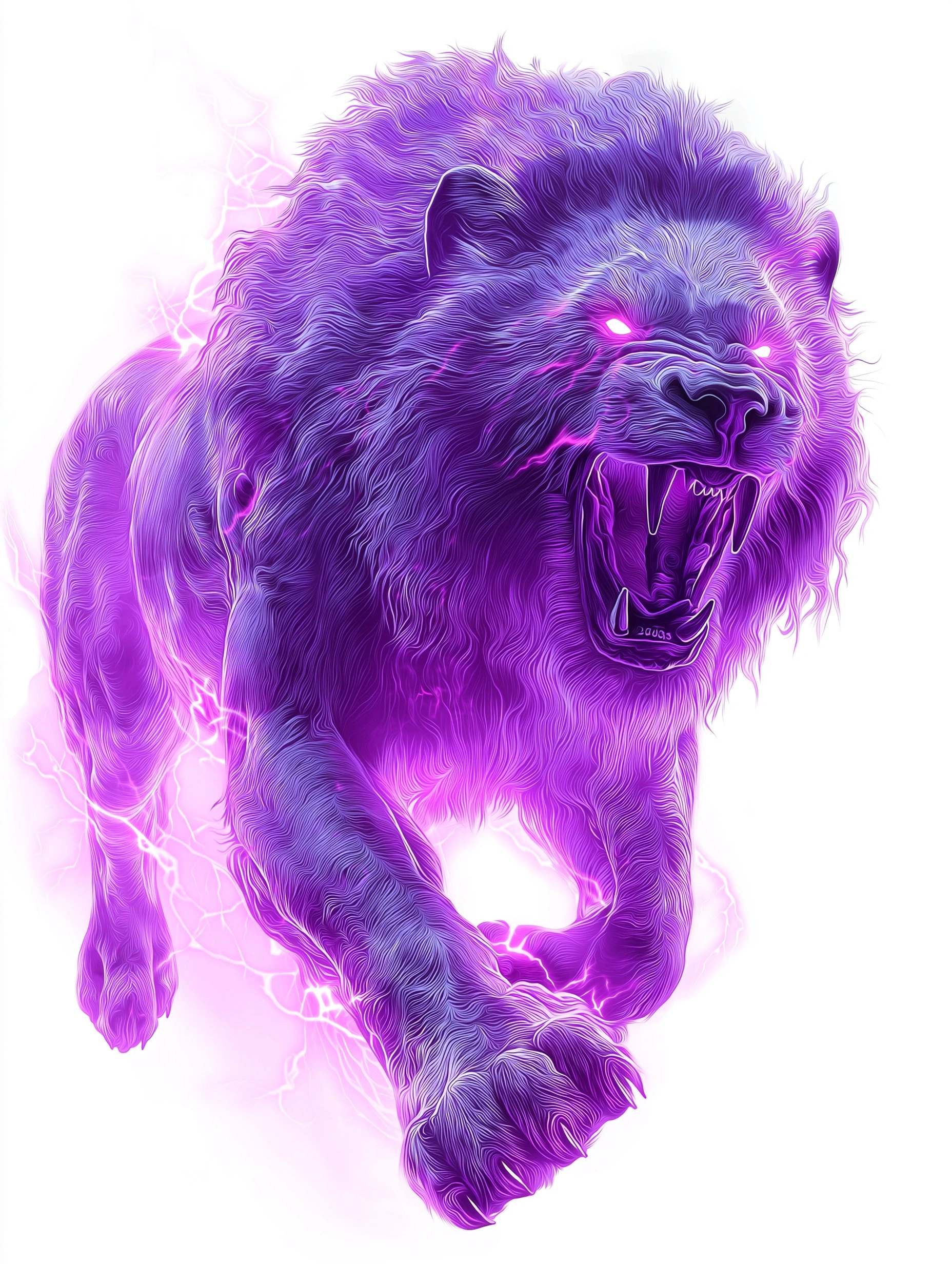 Violet Thunder Lion