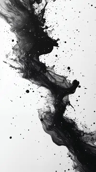 Tâm Trí Nước - Hình Nền Tối Giản AI Art 4K