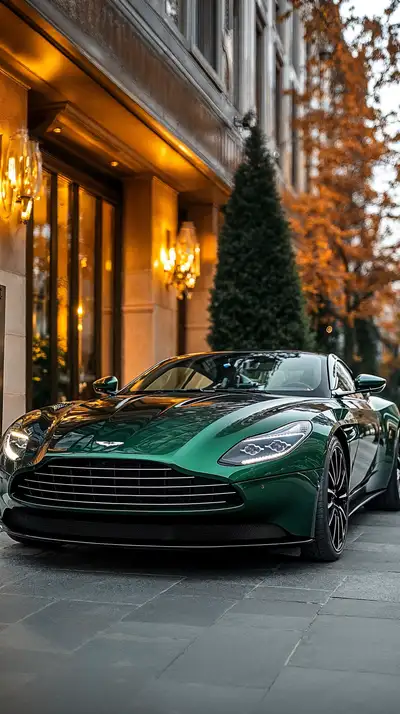 Aston Martin Xanh Ngọc - Concept Car AI Art 4K