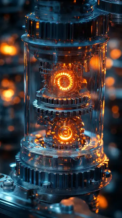 Loa Công Nghệ Neon - Hiệu Ứng 3D AI Art 4K