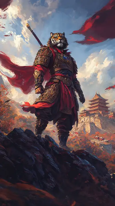 Lợn Samurai Huyền Thoại - Chiến Binh Cổ Việt Nam AI Art 4K