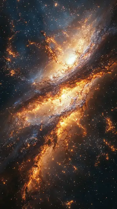 Thiên Hà Cosmic - Hình Nền AI Art Vũ Trụ 4K