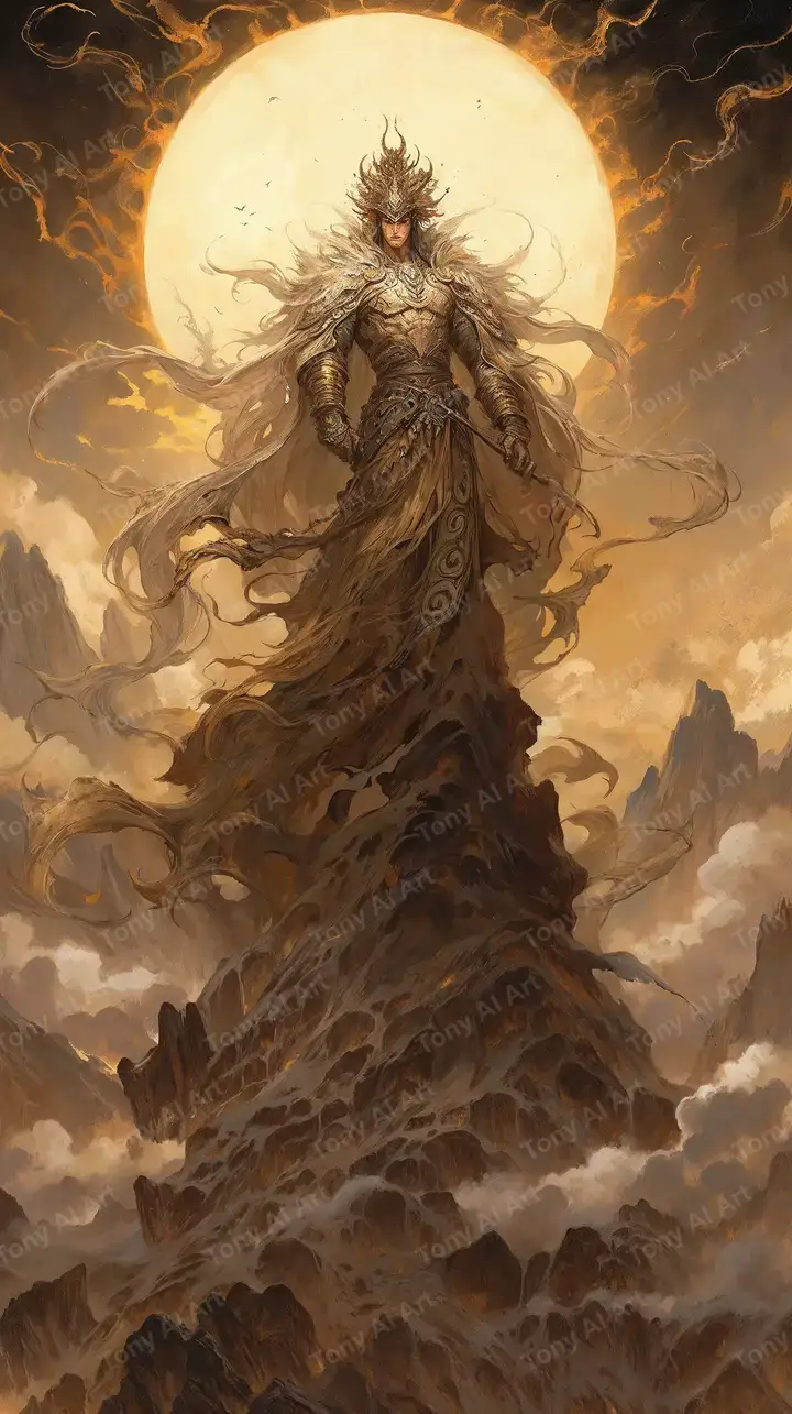 Thần Linh Phong Thủy - Hình Nền AI Art Fantasy 4K