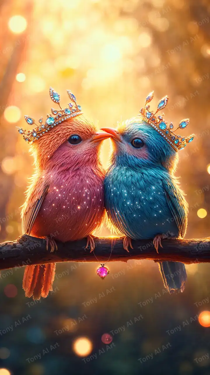 Chim Phượng Kỳ Diệu - Hình Nền AI Art 4K Tỏa Sáng Neon